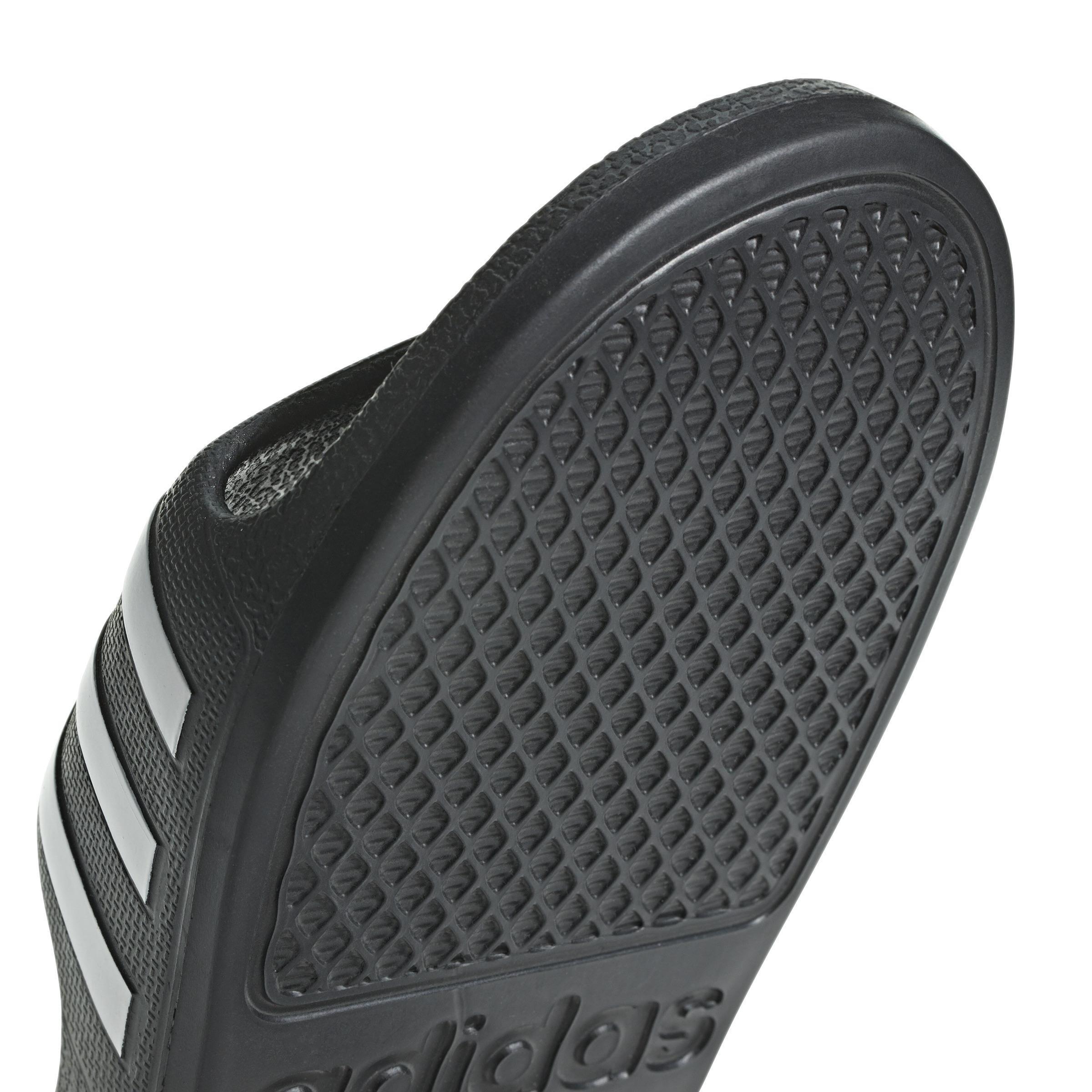 Unisex Adilette Aqua Slides, Black, A701_ONE, large image number 3