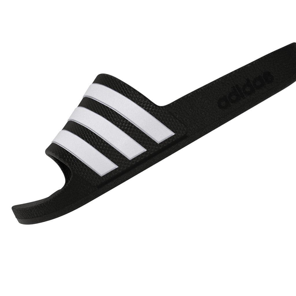Unisex Adilette Aqua Slides, Black, A701_ONE, large image number 10