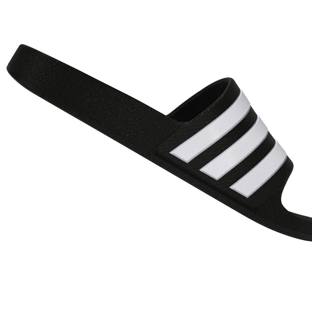 Unisex Adilette Aqua Slides, Black, A701_ONE, large image number 11