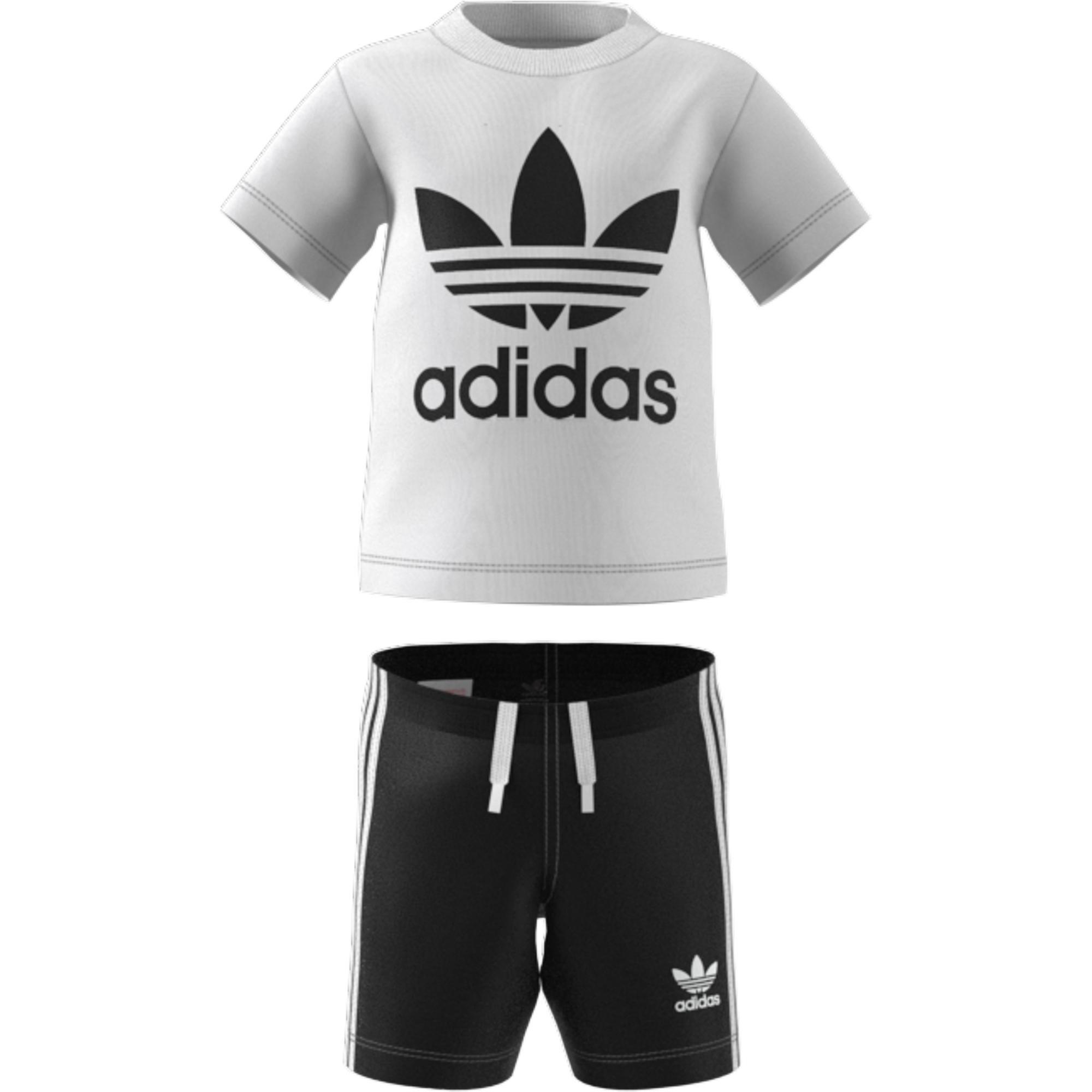 Baby adidas clearance shorts set