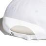 Unisex Cotton Baseball Cap, white, A701_ONE, thumbnail image number 8