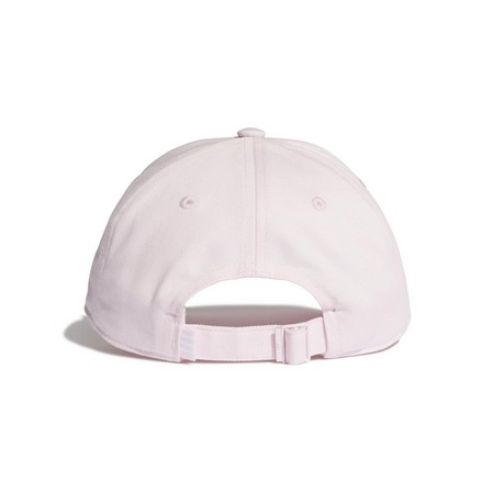 Unisex Trefoil Baseball Cap, Pink, A701_ONE, large image number 2