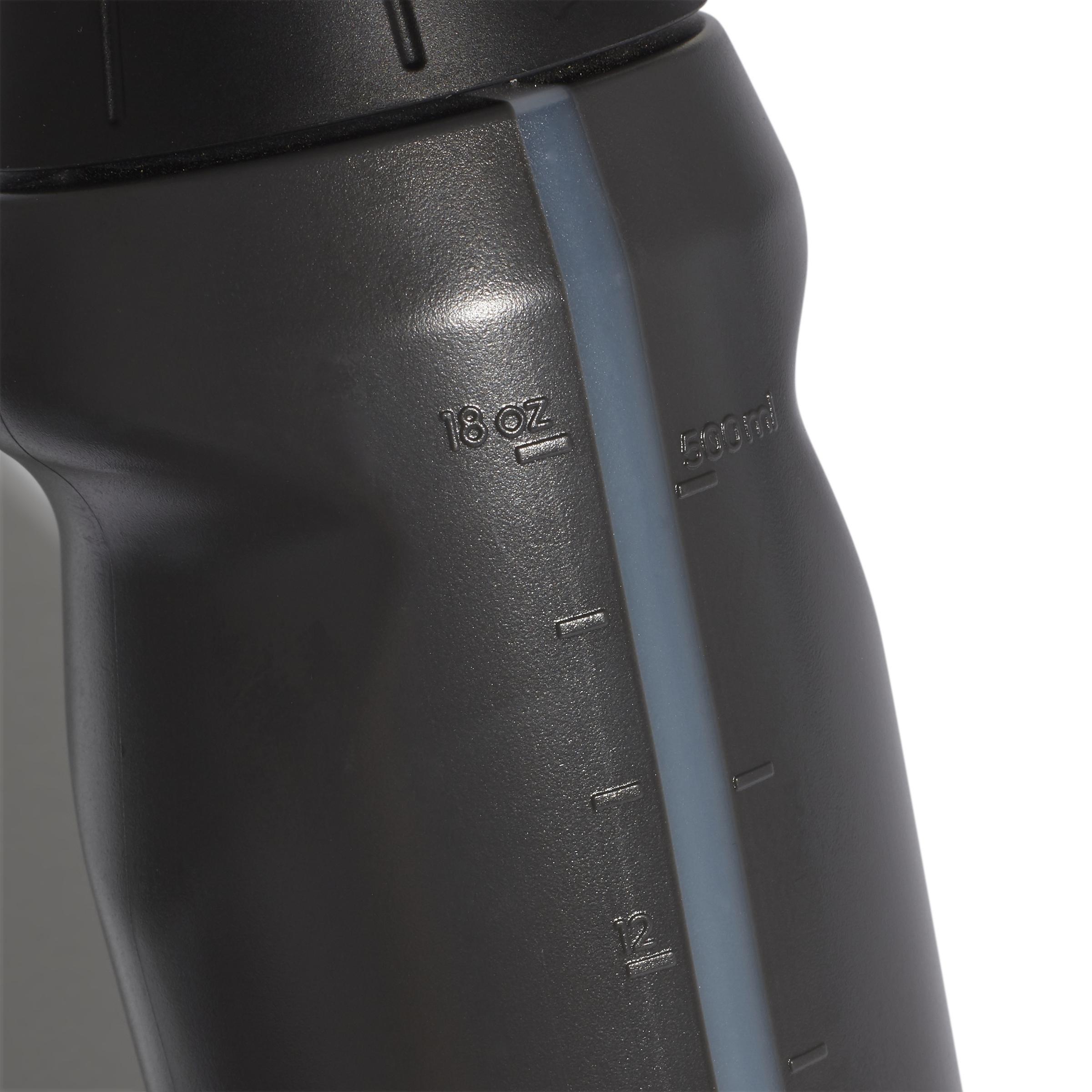 Unisex Performance Water Bottle 0.5 L, Black, A701_ONE, large image number 6