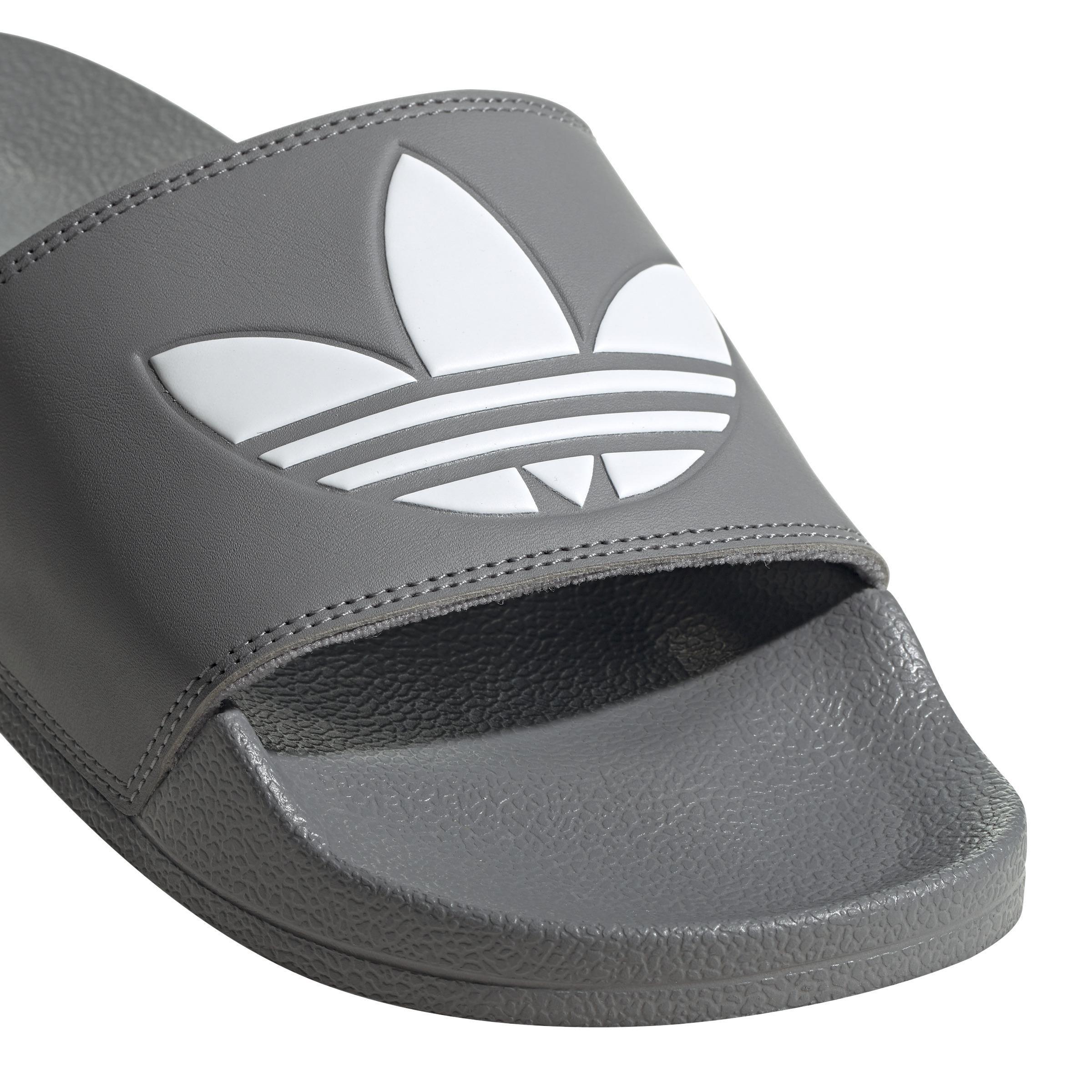 Men Adilette Lite Slides, Grey, A701_ONE, large image number 5