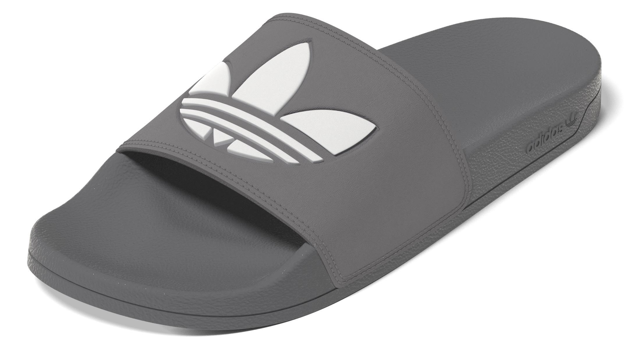 Men Adilette Lite Slides, Grey, A701_ONE, large image number 7