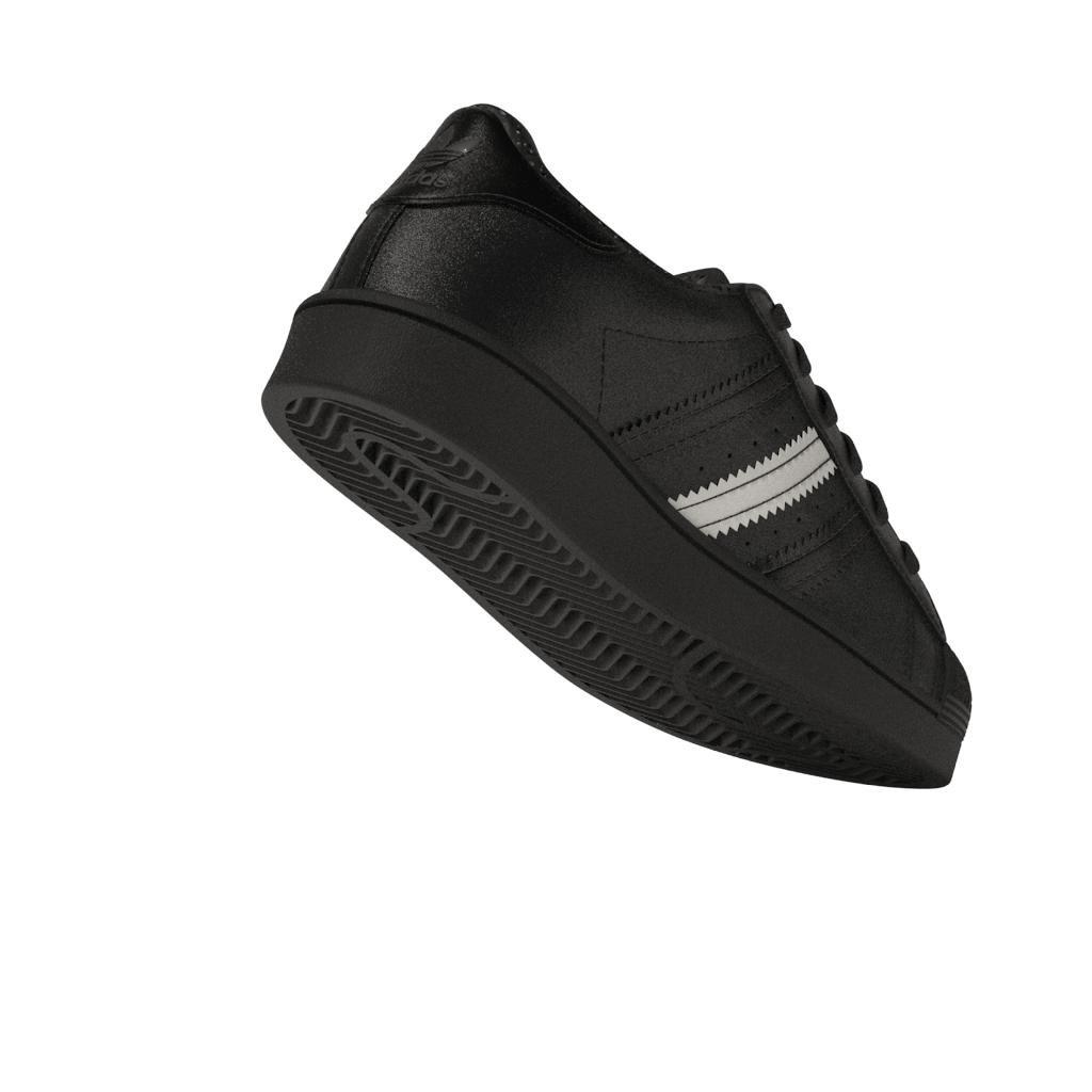 Kids Unisex Superstar Shoes, Black, A701_ONE, large image number 10