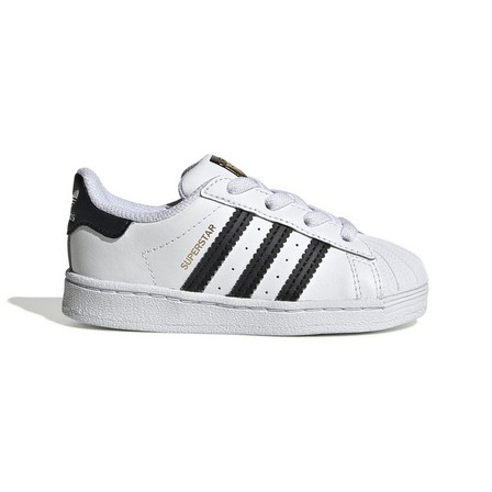 Unisex Infant Superstar Shoes Ftwr, White, A701_ONE, large image number 0