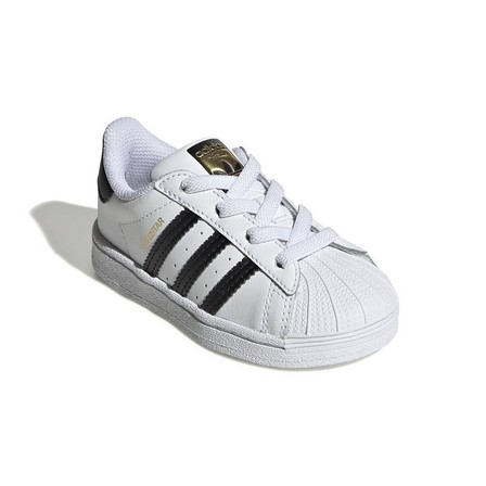 Unisex Infant Superstar Shoes Ftwr, White, A701_ONE, large image number 1