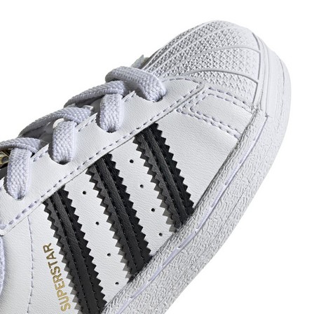 Unisex Infant Superstar Shoes Ftwr, White, A701_ONE, large image number 5