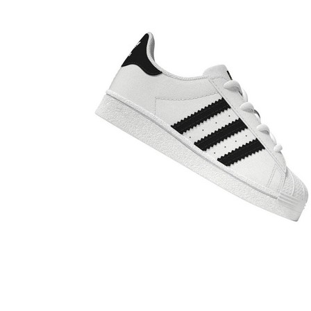 Unisex Infant Superstar Shoes Ftwr, White, A701_ONE, large image number 9