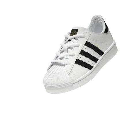 Unisex Infant Superstar Shoes Ftwr, White, A701_ONE, large image number 18