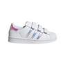 Unisex Kids Superstar Shoes Ftwr, White, A701_ONE, thumbnail image number 0
