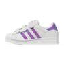 Unisex Kids Superstar Shoes Ftwr, White, A701_ONE, thumbnail image number 17