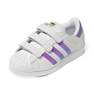 Unisex Kids Superstar Shoes Ftwr, White, A701_ONE, thumbnail image number 18