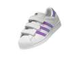 Unisex Kids Superstar Shoes Ftwr, White, A701_ONE, thumbnail image number 35