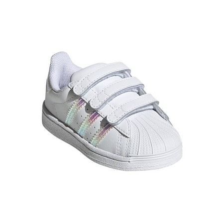 Unisex Infant Superstar Shoes Ftwr, White, A701_ONE, large image number 4