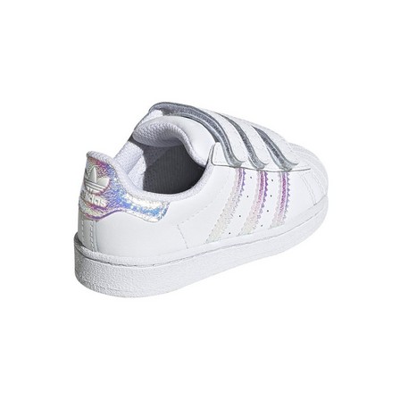 Unisex Infant Superstar Shoes Ftwr, White, A701_ONE, large image number 6