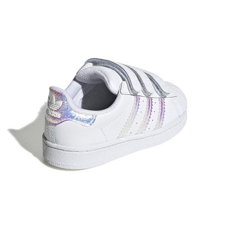 Unisex Infant Superstar Shoes Ftwr, White, A701_ONE, large image number 7