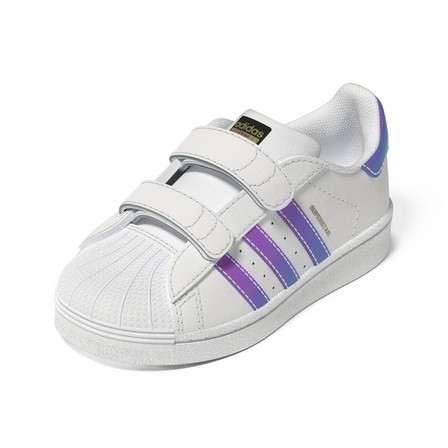 Unisex Infant Superstar Shoes Ftwr, White, A701_ONE, large image number 16