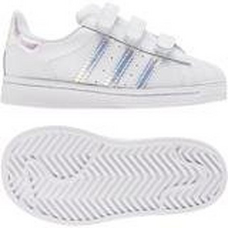 Unisex Infant Superstar Shoes Ftwr, White, A701_ONE, large image number 22