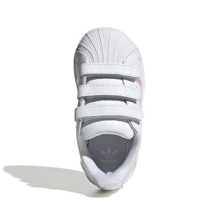 Unisex Infant Superstar Shoes Ftwr, White, A701_ONE, large image number 24
