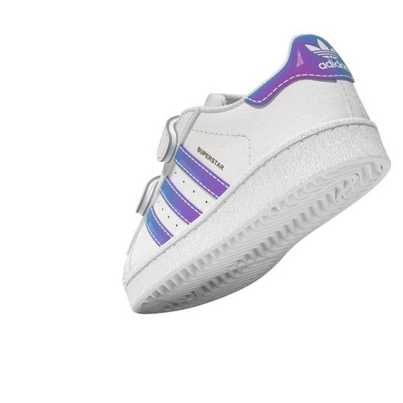 Unisex Infant Superstar Shoes Ftwr, White, A701_ONE, large image number 32