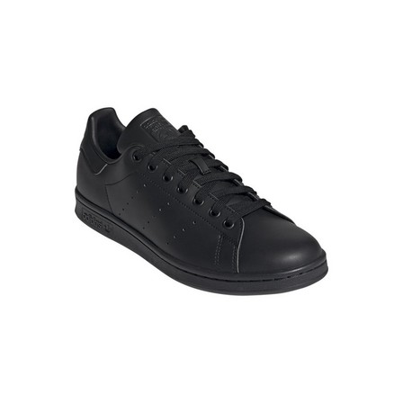 Mens Stan Smith Shoes, Black, A701_ONE, large image number 1