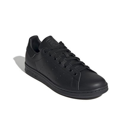 Men Stan Smith Shoes , black, A701_ONE, large image number 2