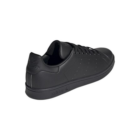 Mens Stan Smith Shoes, Black, A701_ONE, large image number 4