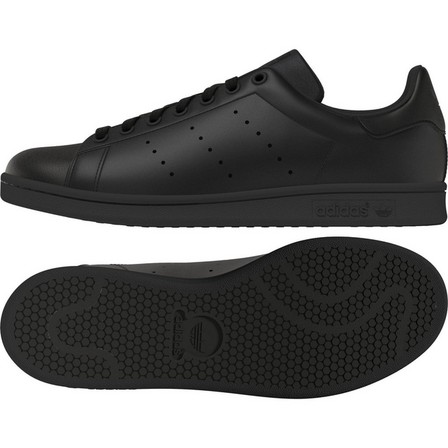 Men Stan Smith Shoes , black, A701_ONE, large image number 14