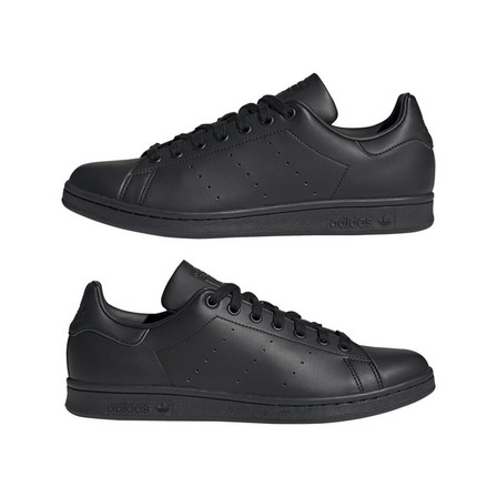 Mens Stan Smith Shoes, Black, A701_ONE, large image number 28