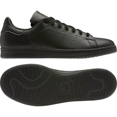 Mens Stan Smith Shoes, Black, A701_ONE, large image number 40