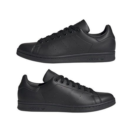 Mens Stan Smith Shoes, Black, A701_ONE, large image number 42