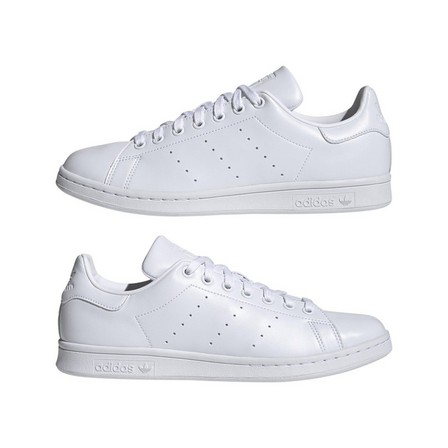 Mens Stan Smith Shoes Ftwr, White, A701_ONE, large image number 10