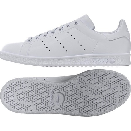 Men Stan Smith Shoes Ftwr, White, A701_ONE, large image number 21