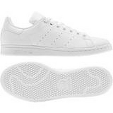 Men Stan Smith Shoes Ftwr, White, A701_ONE, large image number 28