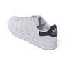Mens Stan Smith Black Heel Tab Shoes, White, A701_ONE, thumbnail image number 3