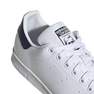 Mens Stan Smith Black Heel Tab Shoes, White, A701_ONE, thumbnail image number 9