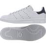 Mens Stan Smith Black Heel Tab Shoes, White, A701_ONE, thumbnail image number 15
