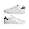 Mens Stan Smith Black Heel Tab Shoes, White, A701_ONE, thumbnail image number 30