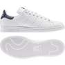 Mens Stan Smith Black Heel Tab Shoes, White, A701_ONE, thumbnail image number 40