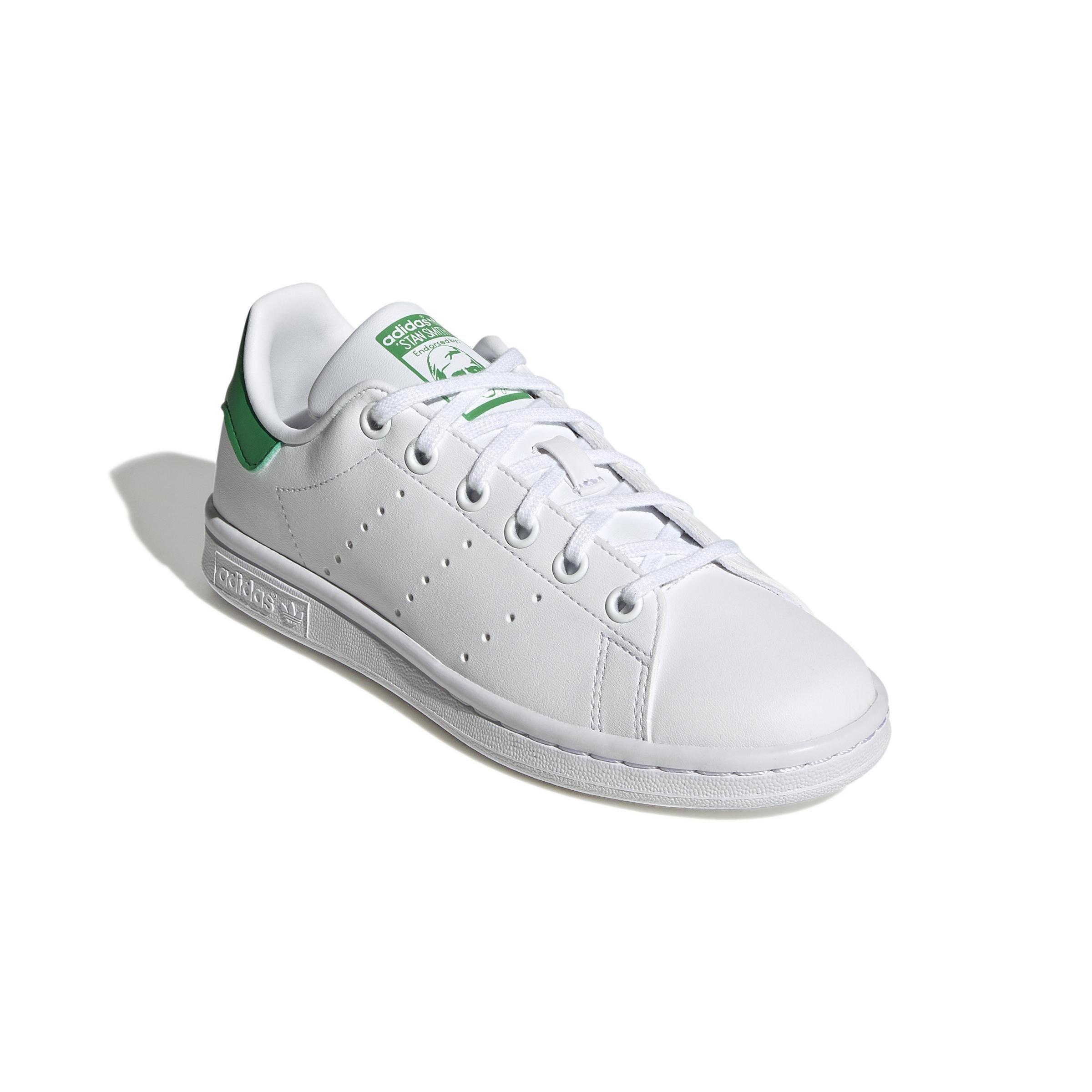 Kids Unisex Stan Smith Shoes, White, A701_ONE, large image number 1