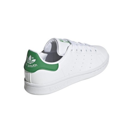 Kids Unisex Stan Smith Shoes, White, A701_ONE, large image number 4