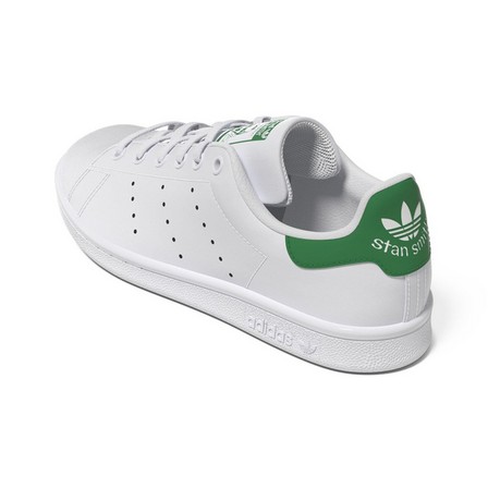 Unisex Older Kids Stan Smith Shoes , White, A701_ONE, large image number 5