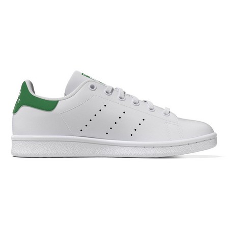 Unisex Older Kids Stan Smith Shoes , White, A701_ONE, large image number 12