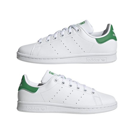 Unisex Older Kids Stan Smith Shoes , White, A701_ONE, large image number 27