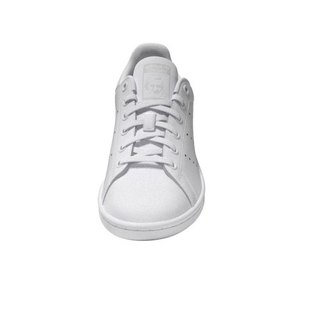 Unisex Kids Stan Smith Shoes, White, A701_ONE, large image number 24