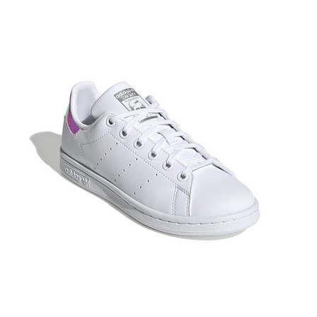 Kids Unisex Stan Smith Shoes Ftwr, White, A701_ONE, large image number 1