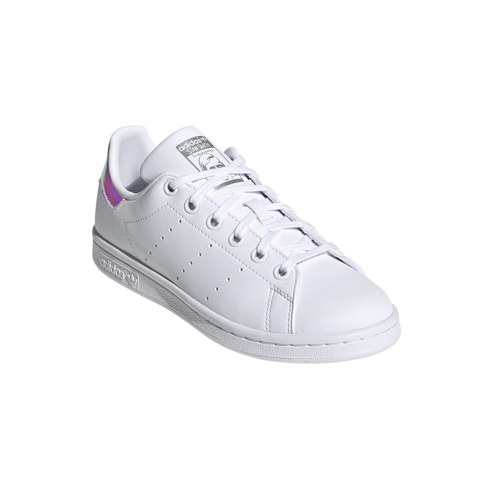 Kids Unisex Stan Smith Shoes, White, A701_ONE, large image number 2