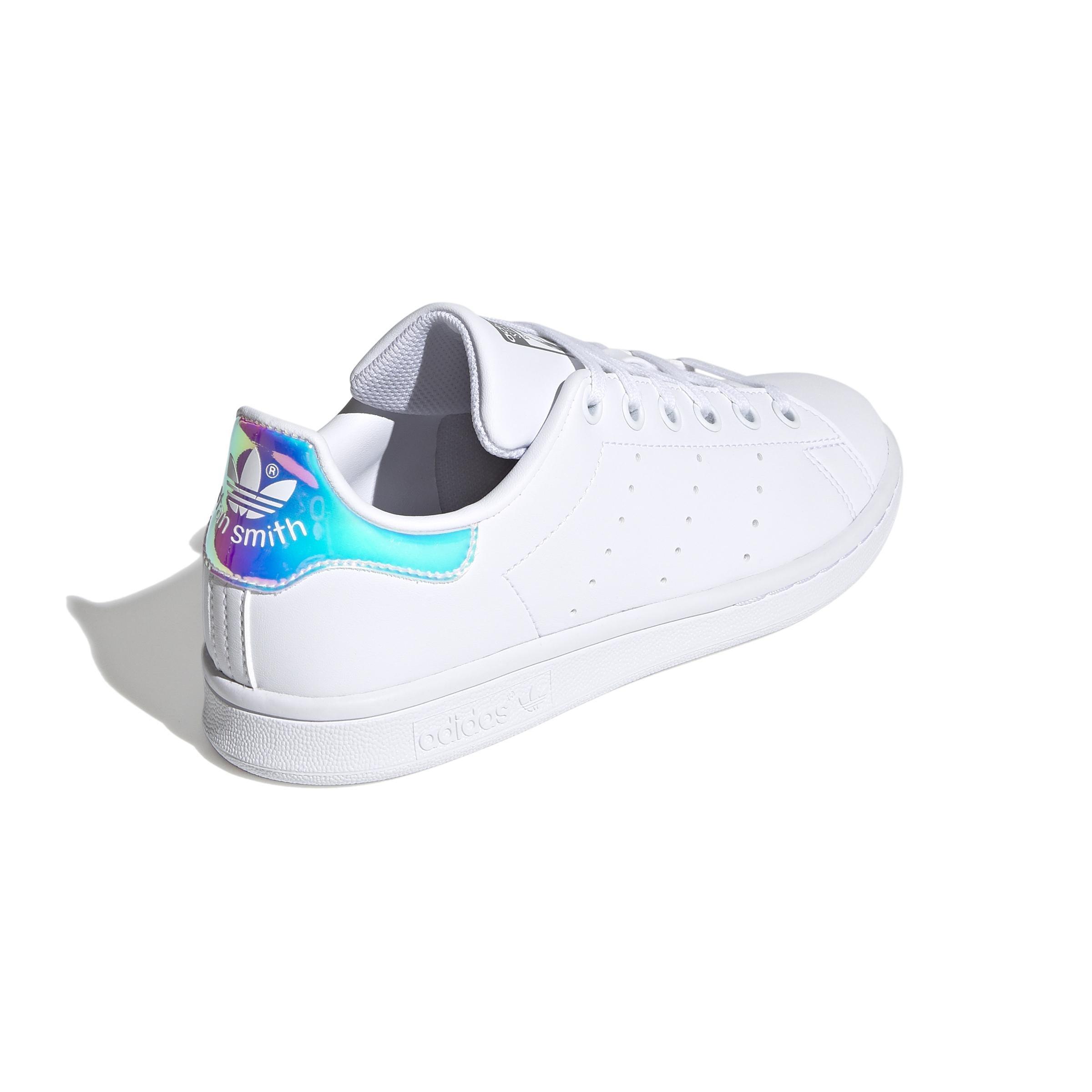 Kids Unisex Stan Smith Shoes Ftwr, White, A701_ONE, large image number 5